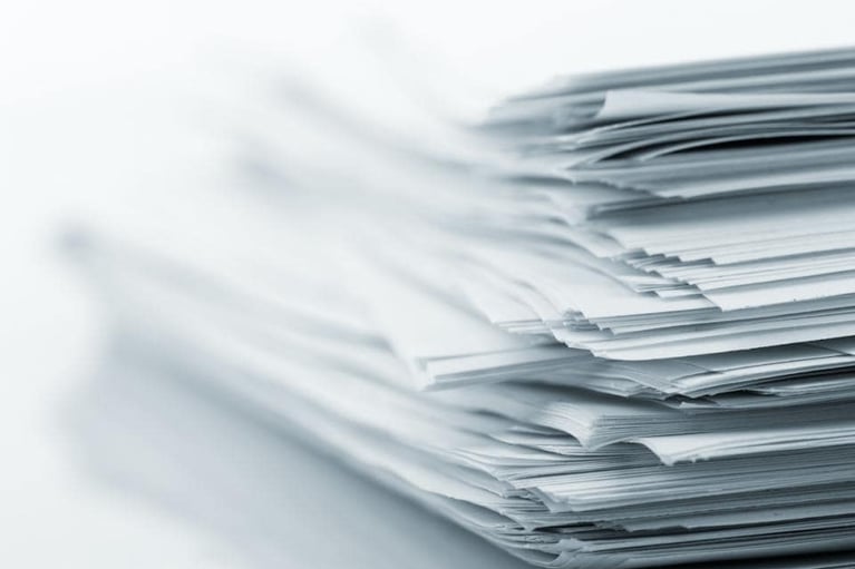 Stack of paper