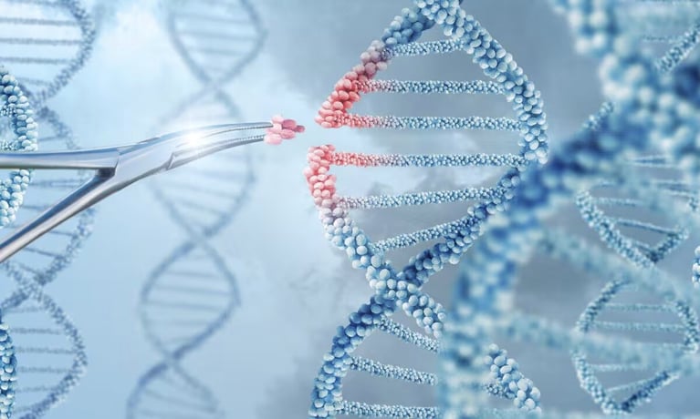 hand inserts molecule into dna 2