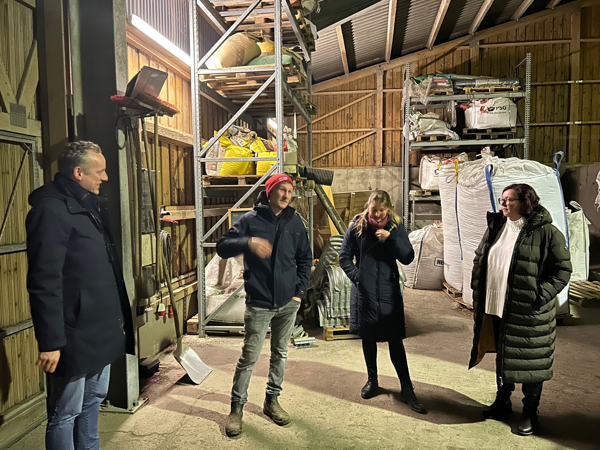 Austausch in Werdau mit Ulrike Harze