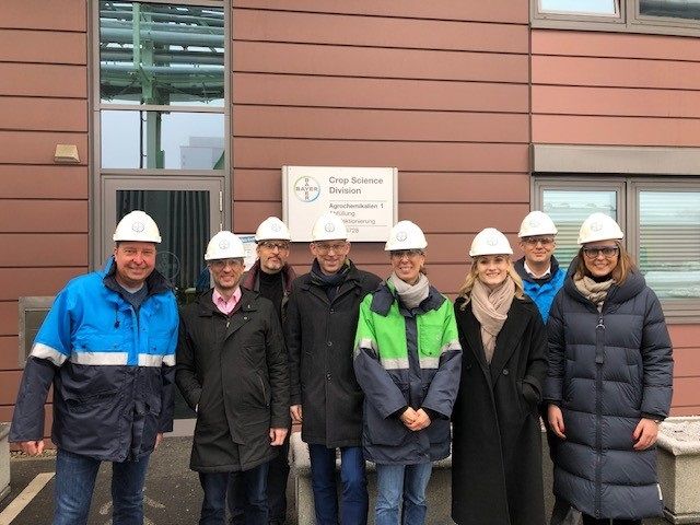  Dr. Thorsten Lieb besucht die  Bayer Division Crop Science am Standort Frankfurt