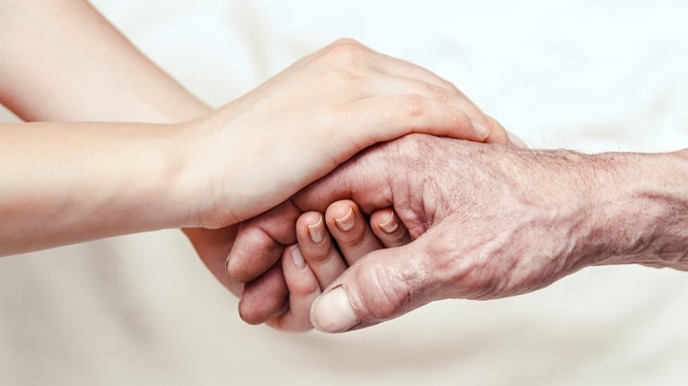 Holding hands
