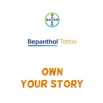 Bepanthol Tattoo: Own your story