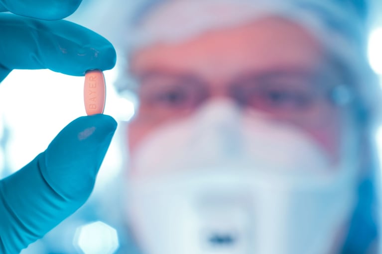 hand holding regorafenib tablet 2