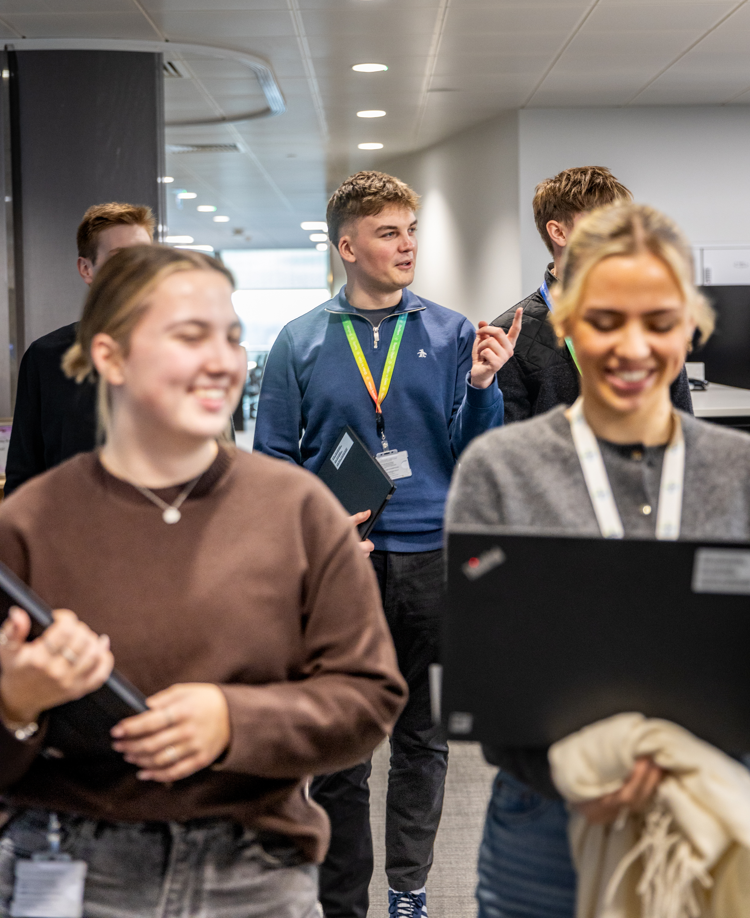 Apprentices walking in the office.jpg
