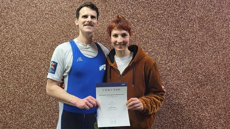 Kathrin Marchand und Marc Lembeck – Silbermedaille bei der EM 2023 im Para-Rudern.