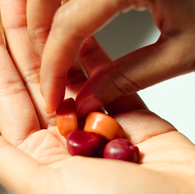 vitamin pills in a hand 1