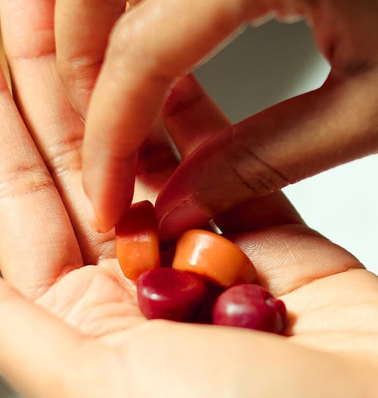 vitamin pills in a hand 1