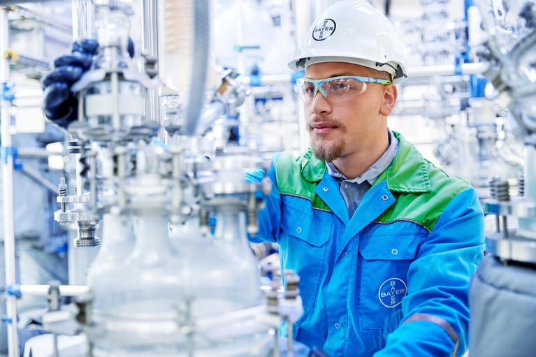 trainee in plant