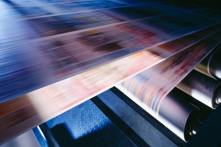 Newspaper production
