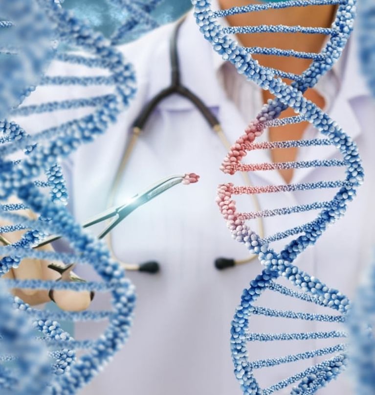 symbolic image of genome editing