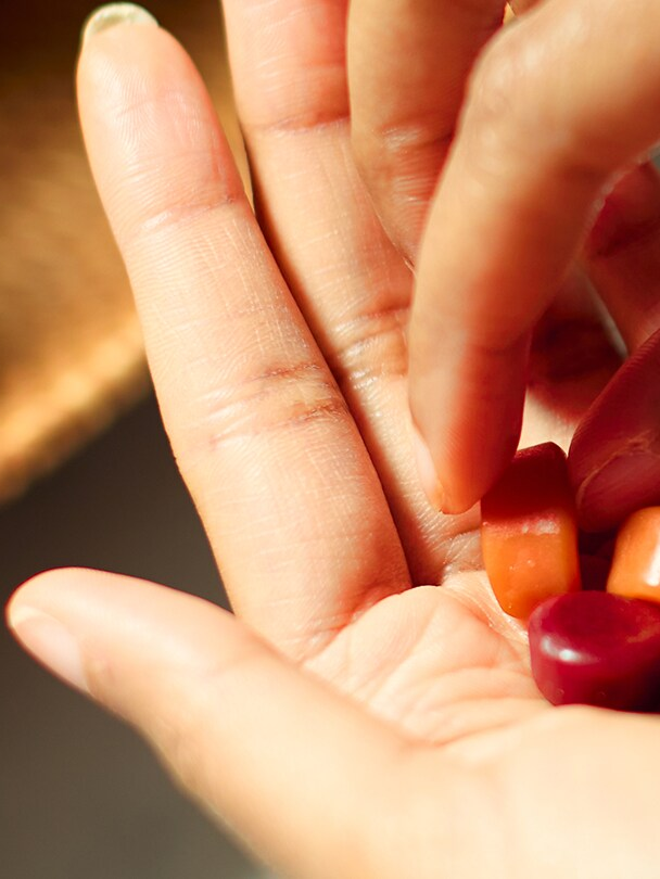 vitamin pills in a hand 1