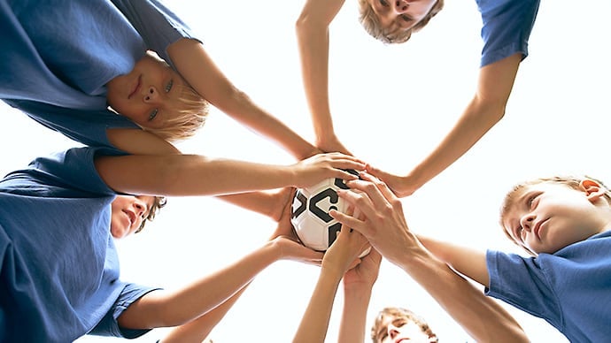 teamwork soccer