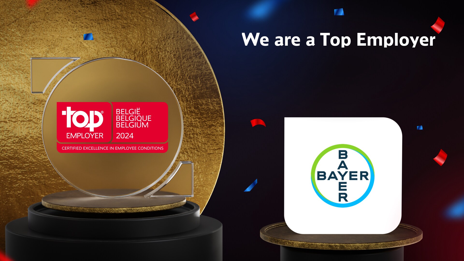 We are Top Employer banner