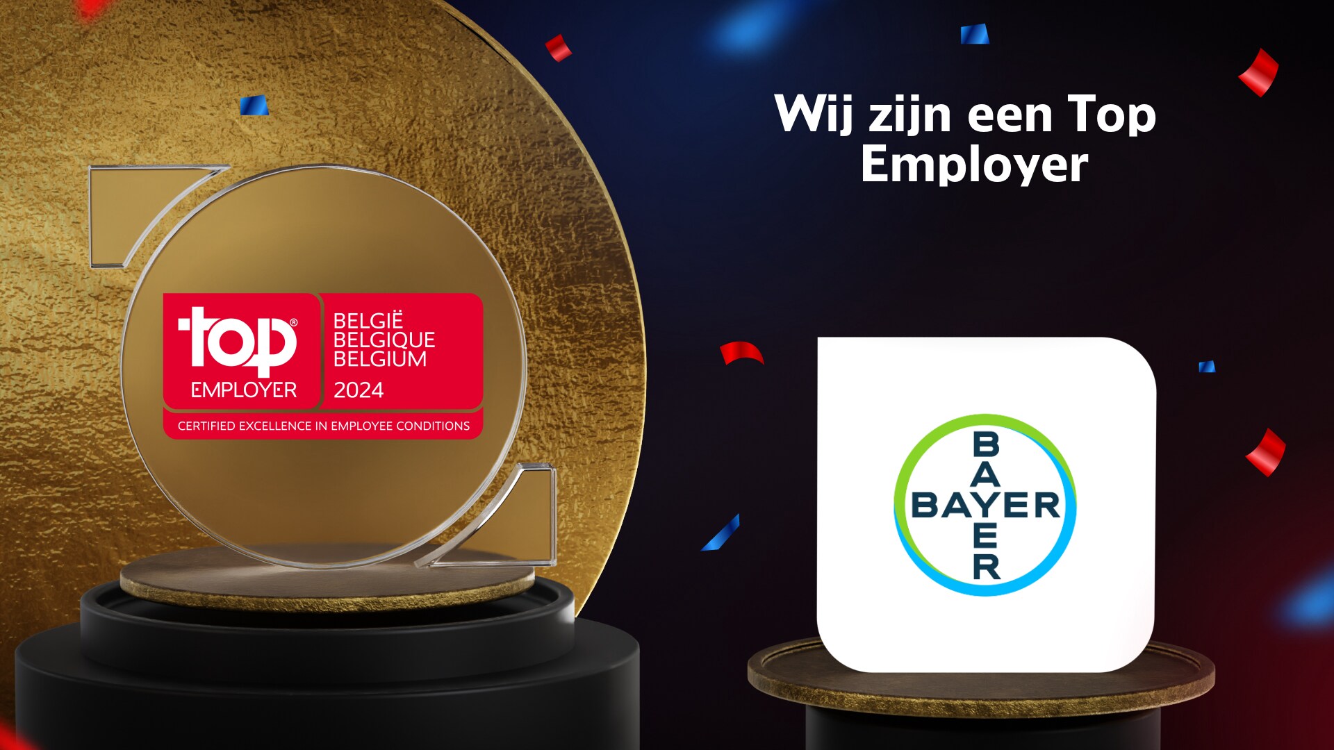 wij zijn een top employer banner