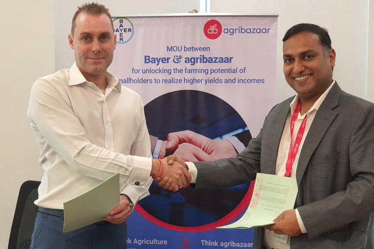 Bayer   agribazaar sign partnership 1 3