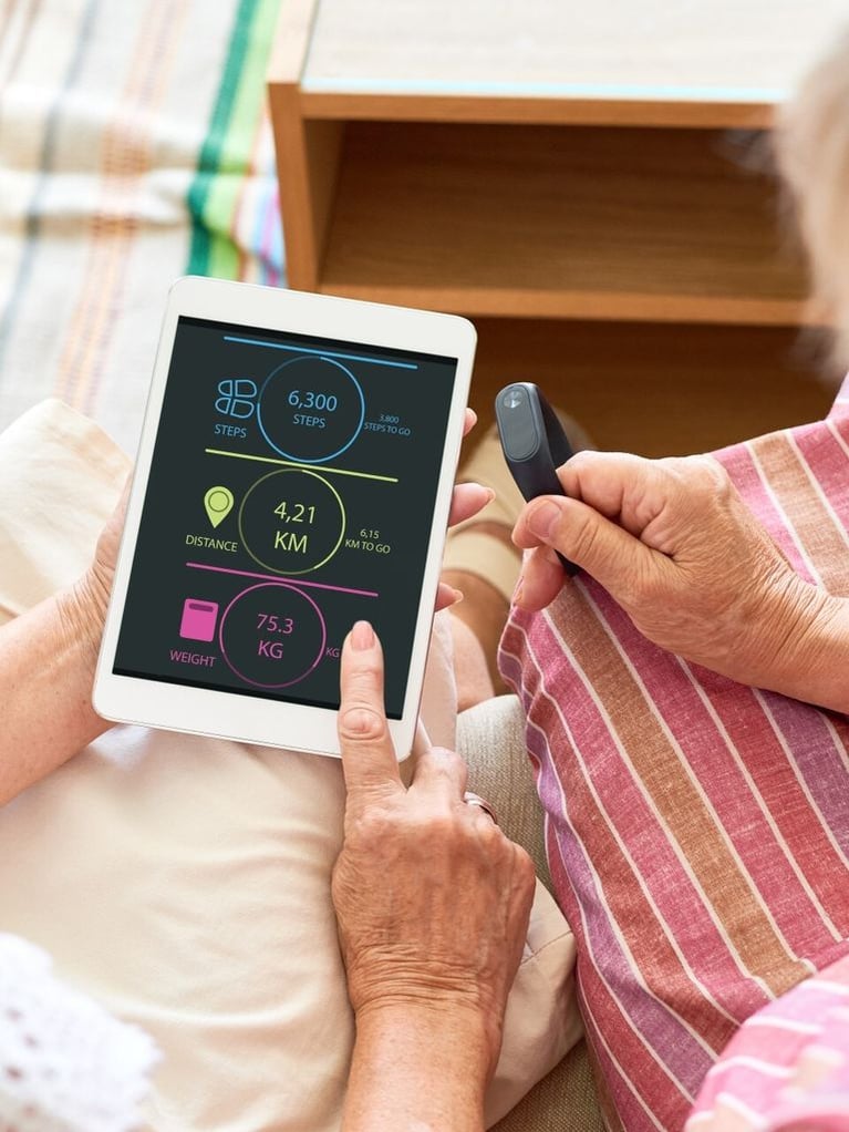 Gesundheitsdaten auf einem Smartphone 2