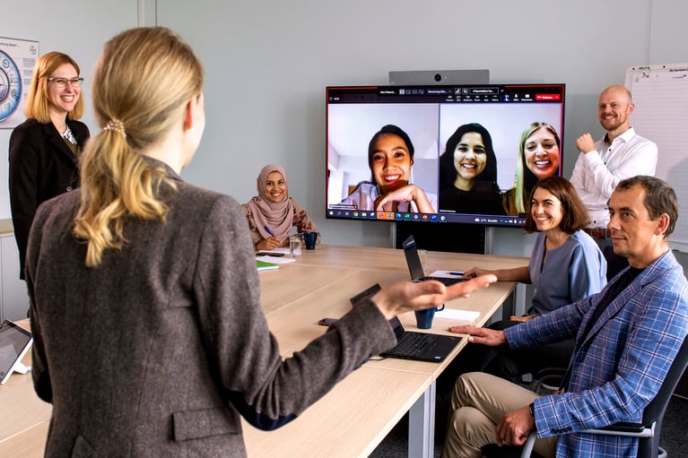 employees-in-a-video-conference