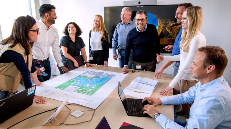 employees in a meeting 3