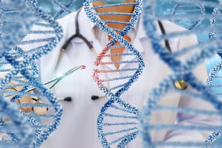 symbolic image of genome editing